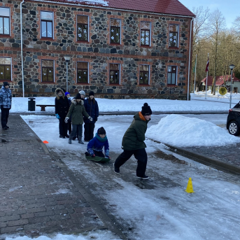 Sniega diena Sējas skolā - 