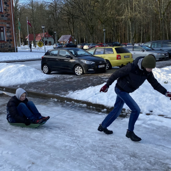 Sniega diena Sējas skolā - 
