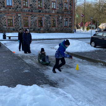 Sniega diena Sējas skolā - 