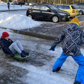 Sniega diena Sējas skolā - 