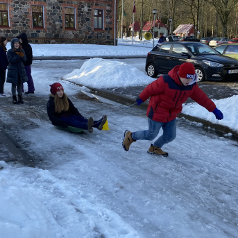 Sniega diena Sējas skolā - 
