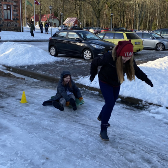 Sniega diena Sējas skolā - 