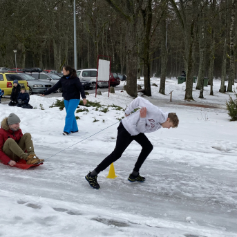 Sniega diena Sējas skolā - 