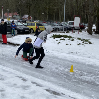 Sniega diena Sējas skolā - 