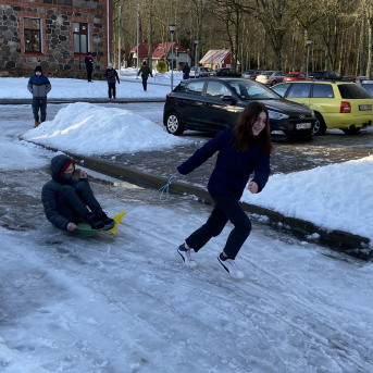 Sniega diena Sējas skolā - 