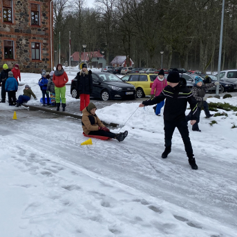 Sniega diena Sējas skolā - 