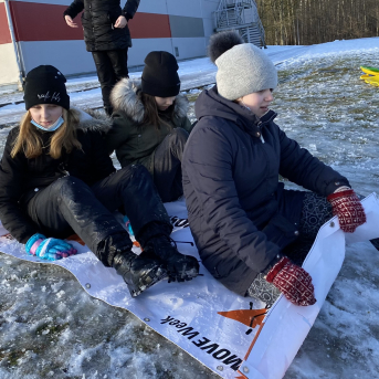 Sniega diena Sējas skolā - 