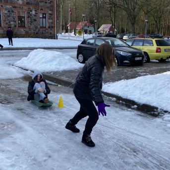 Sniega diena Sējas skolā - 
