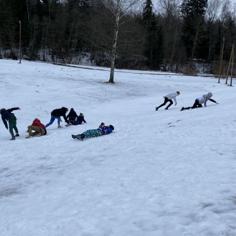 Sniega diena Sējas skolā - 