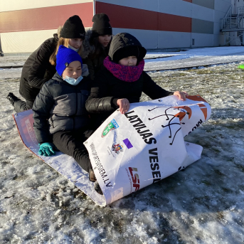 Sniega diena Sējas skolā - 