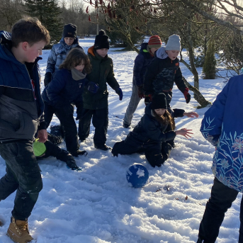 Sniega diena Sējas skolā - 