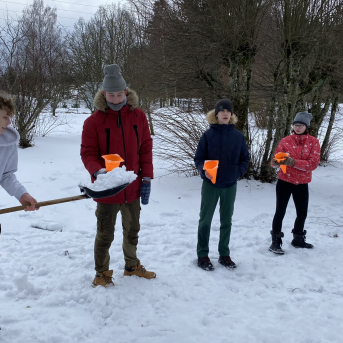 Sniega diena Sējas skolā - 