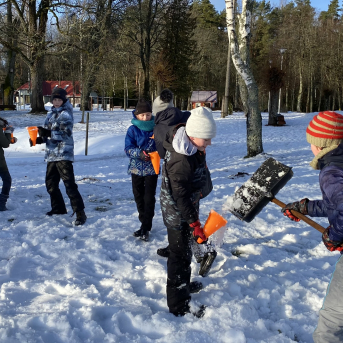 Sniega diena Sējas skolā - 