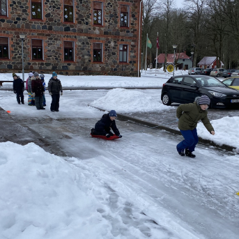 Sniega diena Sējas skolā - 