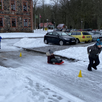 Sniega diena Sējas skolā - 