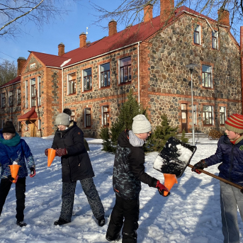 Sniega diena Sējas skolā - 