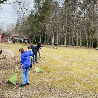 Labo darbu mēnesis Saulkrastu novadā - Lielā talka Sējas skolā - 