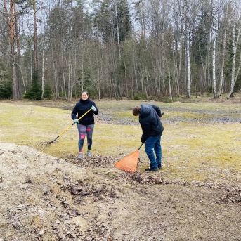 Labo darbu mēnesis Saulkrastu novadā - Lielā talka Sējas skolā - 