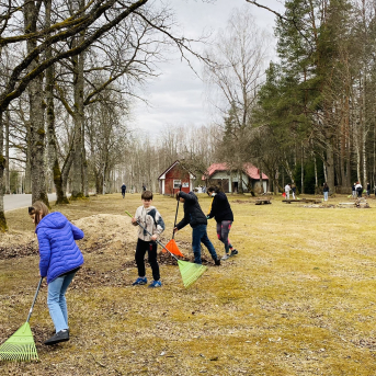 Labo darbu mēnesis Saulkrastu novadā - Lielā talka Sējas skolā - 