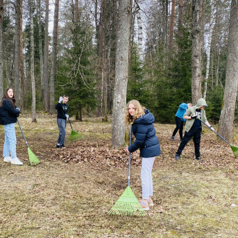 Labo darbu mēnesis Saulkrastu novadā - Lielā talka Sējas skolā - 