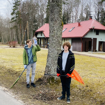Labo darbu mēnesis Saulkrastu novadā - Lielā talka Sējas skolā - 
