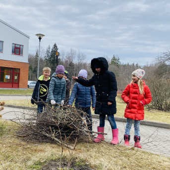 Labo darbu mēnesis Saulkrastu novadā - Lielā talka Sējas skolā - 