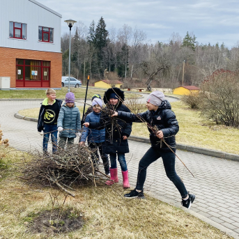 Labo darbu mēnesis Saulkrastu novadā - Lielā talka Sējas skolā - 