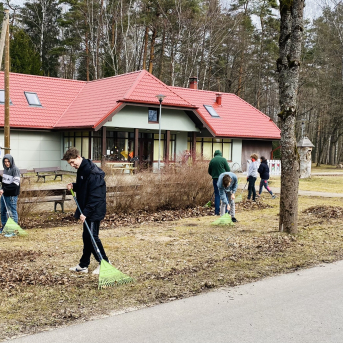 Labo darbu mēnesis Saulkrastu novadā - Lielā talka Sējas skolā - 