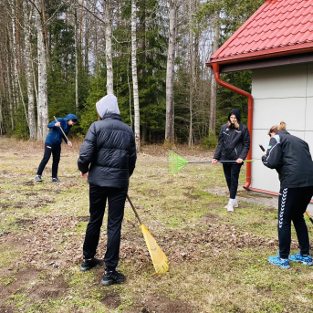 Labo darbu mēnesis Saulkrastu novadā - Lielā talka Sējas skolā - 
