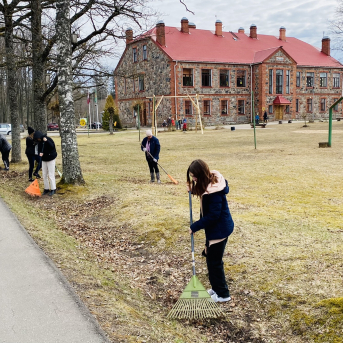 Labo darbu mēnesis Saulkrastu novadā - Lielā talka Sējas skolā - 