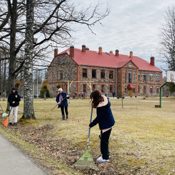 Labo darbu mēnesis Saulkrastu novadā - Lielā talka Sējas skolā - 
