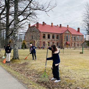 Labo darbu mēnesis Saulkrastu novadā - Lielā talka Sējas skolā - 