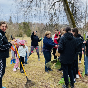 Labo darbu mēnesis Saulkrastu novadā - Lielā talka Sējas skolā - 
