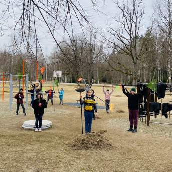 Labo darbu mēnesis Saulkrastu novadā - Lielā talka Sējas skolā - 