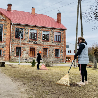 Labo darbu mēnesis Saulkrastu novadā - Lielā talka Sējas skolā - 
