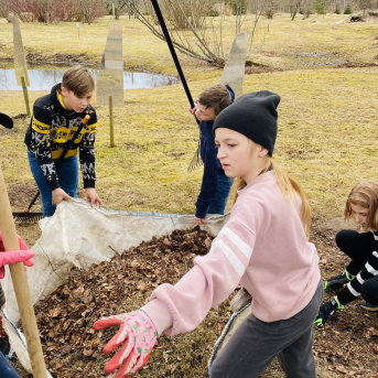 Labo darbu mēnesis Saulkrastu novadā - Lielā talka Sējas skolā - 