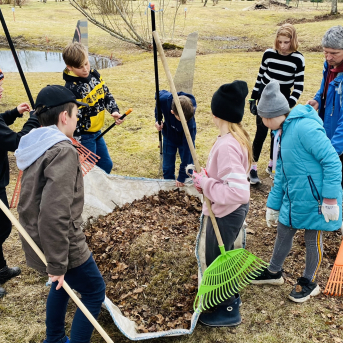 Labo darbu mēnesis Saulkrastu novadā - Lielā talka Sējas skolā - 