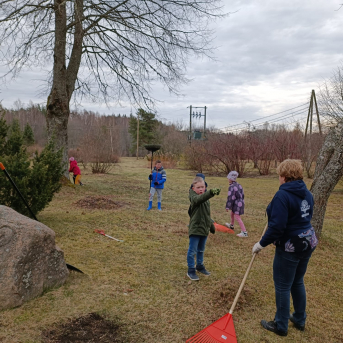 Labo darbu mēnesis Saulkrastu novadā - Lielā talka Sējas skolā - 