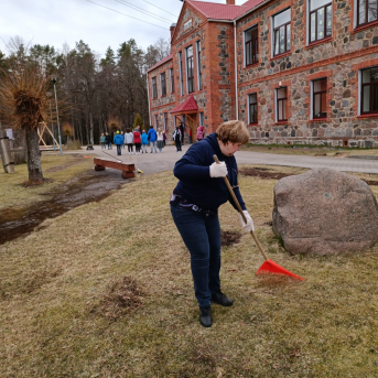 Labo darbu mēnesis Saulkrastu novadā - Lielā talka Sējas skolā - 