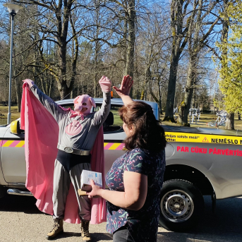 Cūkmens viesojas Sējas pamatskolā - 