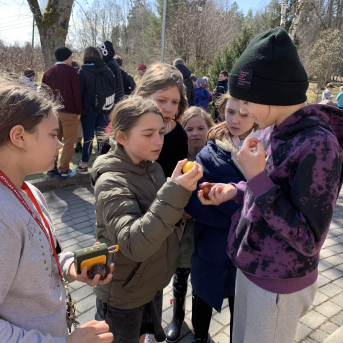 Lieldienas Sējas pamatskolā - 