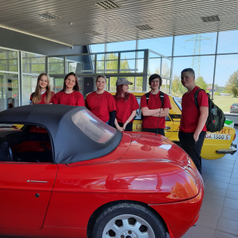 Konkursa Gribu būt mobils fināls - ekskursija Motormuzejā. - 