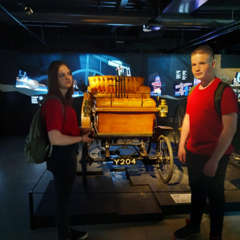 Konkursa Gribu būt mobils fināls - ekskursija Motormuzejā. - 