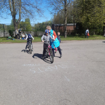 Velo pulciņa dalībnieku starts 