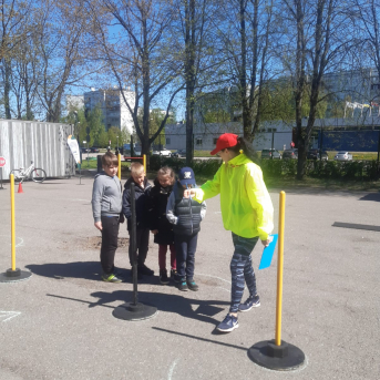 Velo pulciņa dalībnieku starts 