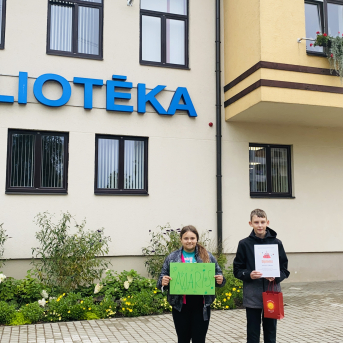 Skaļās lasīšanas sacensības reģionālais fināls Salaspilī - 