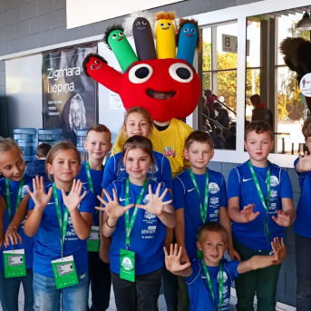 Sporto visa klase atklāšana Jelgavā - 