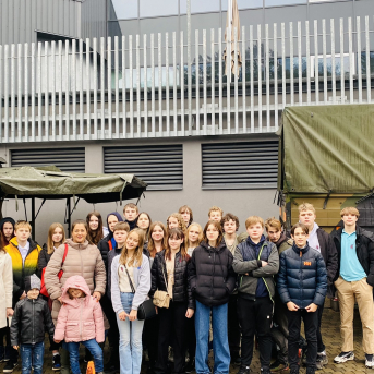 Sējas skolas 7. un 8.klase Motormuzejā - 