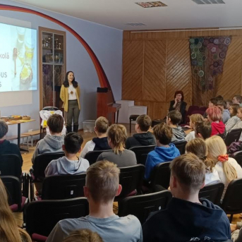 Šodien Eiropas medus brokastis Sējas skolā - 