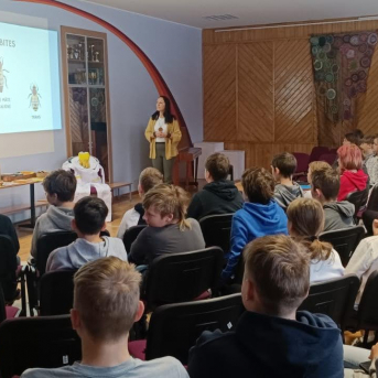 Šodien Eiropas medus brokastis Sējas skolā - 